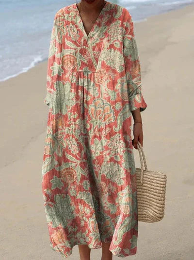 Naïa - Robe florale vintage