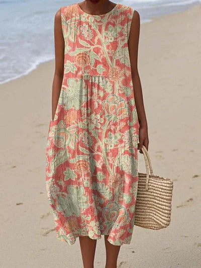 Naïa - Robe florale vintage