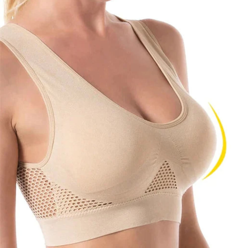 Lea™ | Soutien-gorge Naturel Ultra-respirant avec Remontée