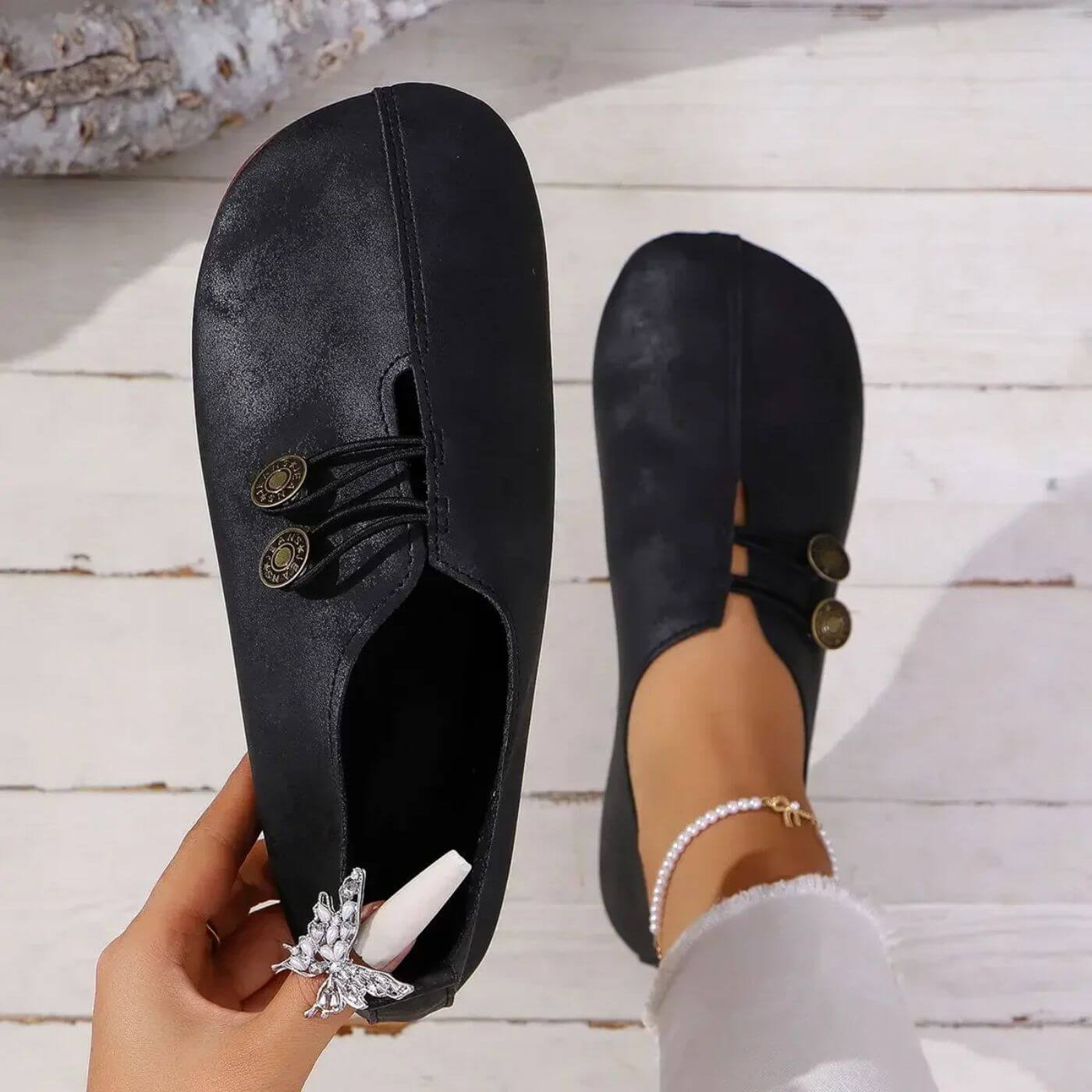 Lydia™ – Mäkké a Elastické Ortopedické Topánky