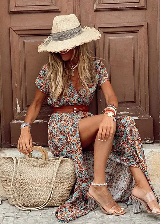 Sybella – Robe maxi boho légère